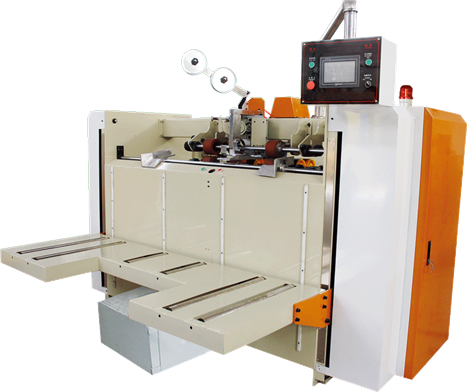 Semi-automatic Double Servo Stapler for Manual Feeding Corrugated Carton Box Stitching