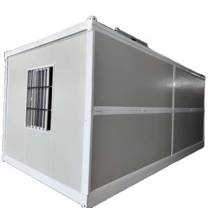 China Prefabricated 20FT Luxury Foldable Container House Versatile Customizable Folding House on sale