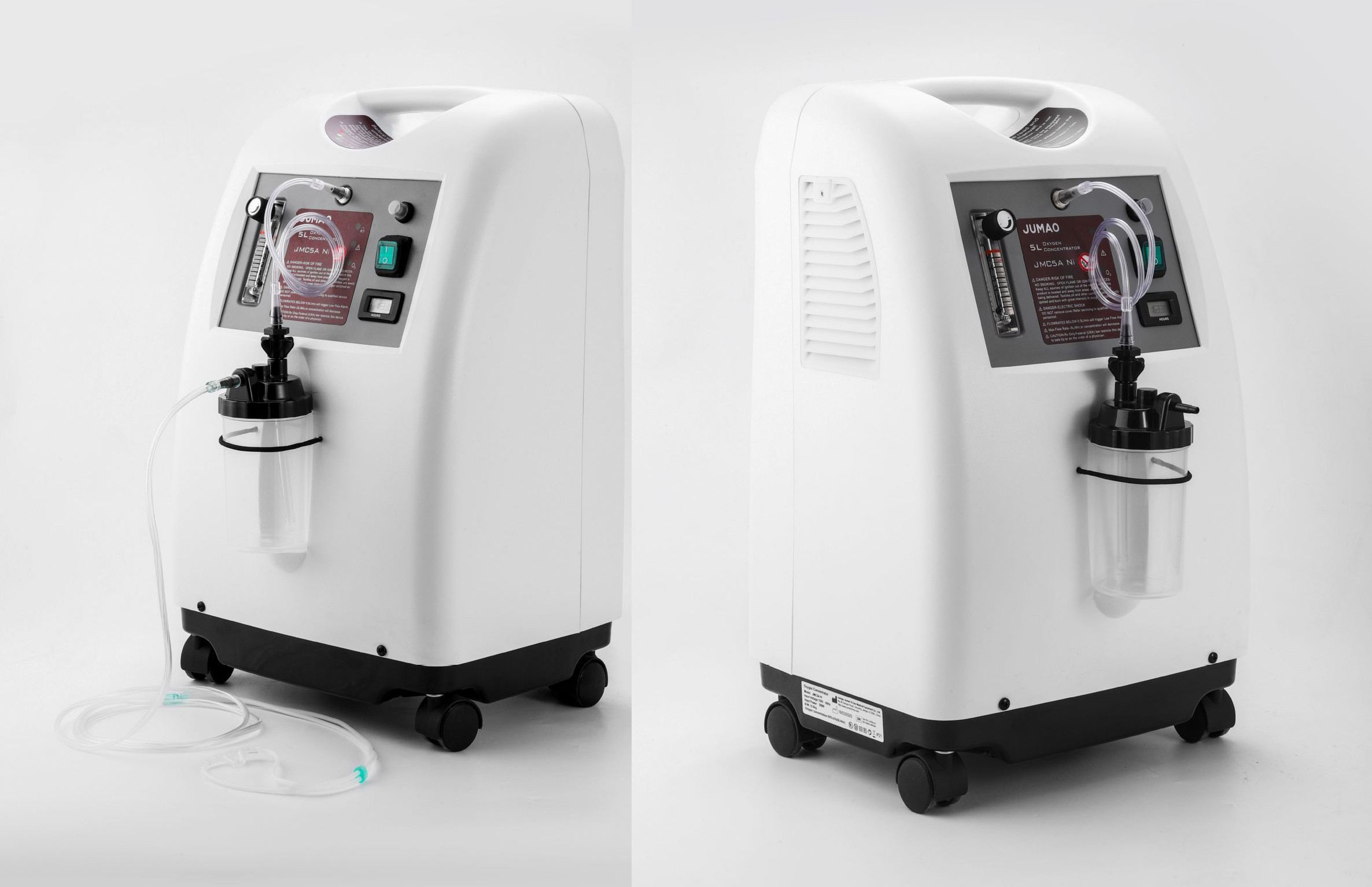 Factory Large Quantity in Stock 5L 95% Medical Portable Oxygen Concentrator Generator with Nebulizer Function