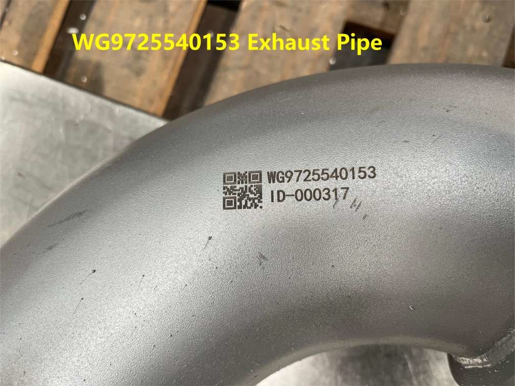 WG9725540153 Exhaust Pipe HOWO Truck Parts