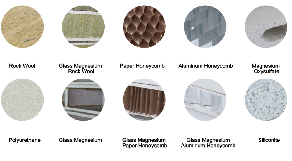 Handmade 12000mm Cleanroom Panels Construction Insulation Paper Honeycomb Sandwich Panel