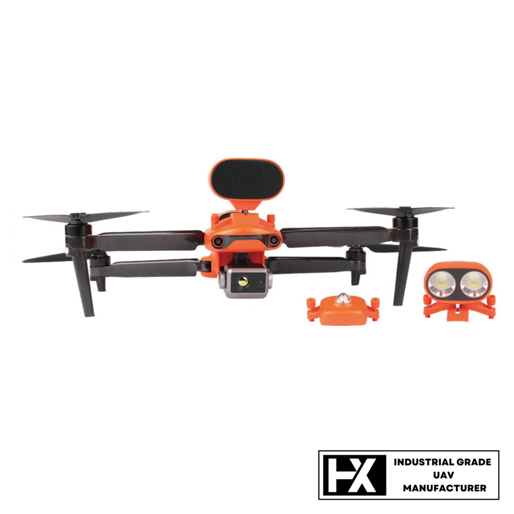 Long Range Surveillance UAV Aerial Mapping Drone 640X512 Thermal HD Penta-Eye Camera 8K HX640TV3