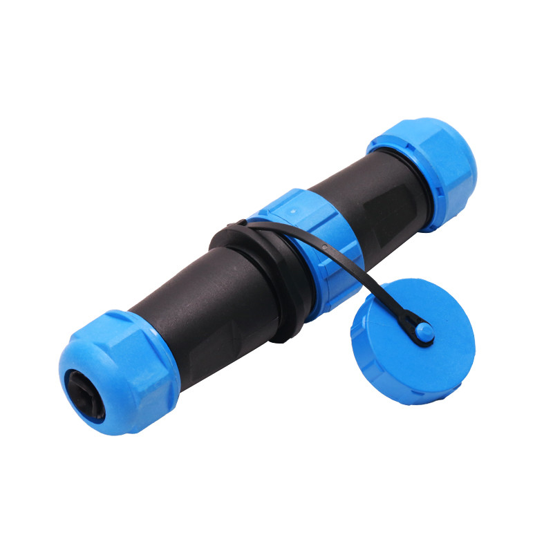 PA66 Circular In Line 5 Pin Female Connector SP21 IEC Standard