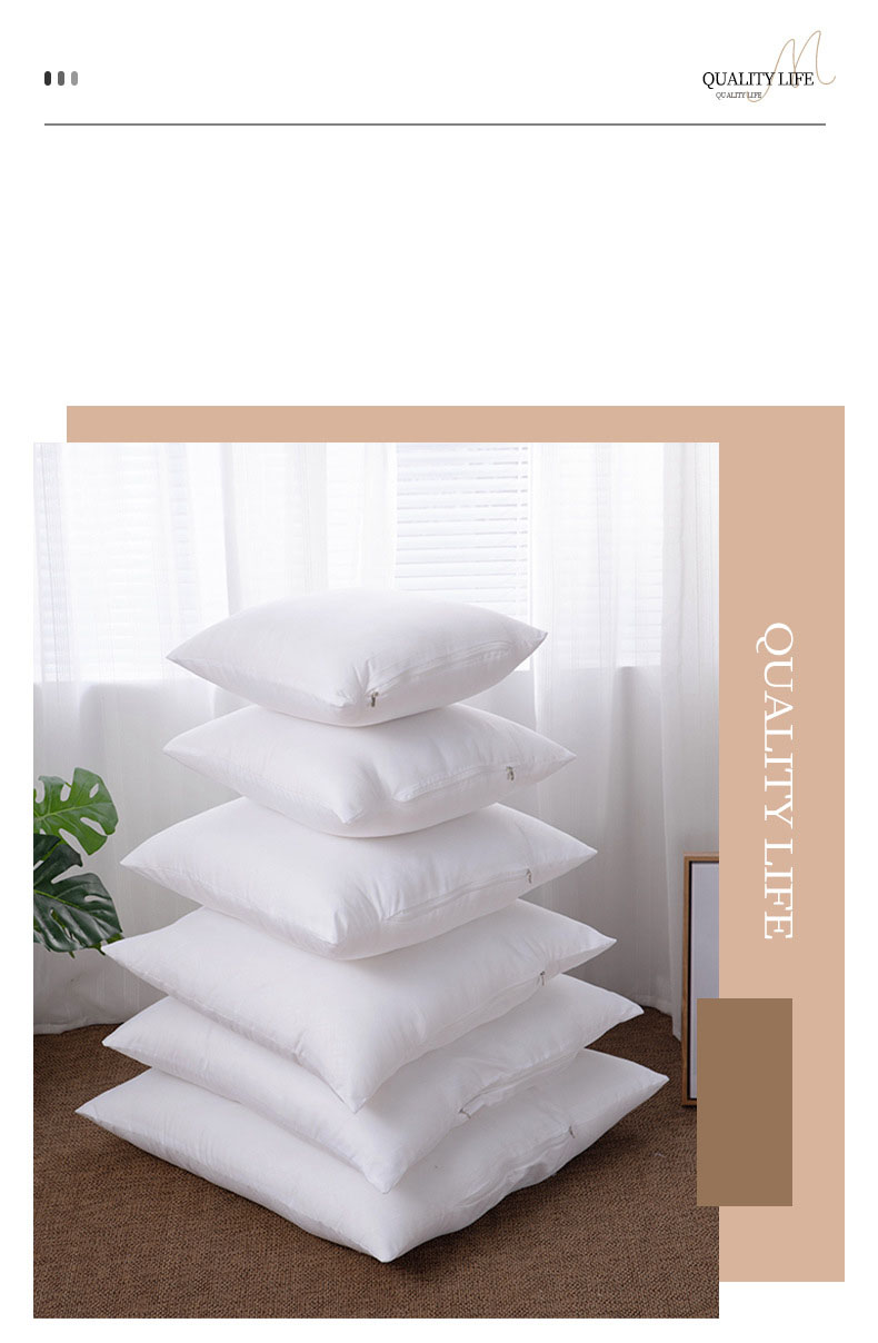 Custom Logo Accepted Floral Print Bedding Throw for Hotel Indoor Decorative Pillows