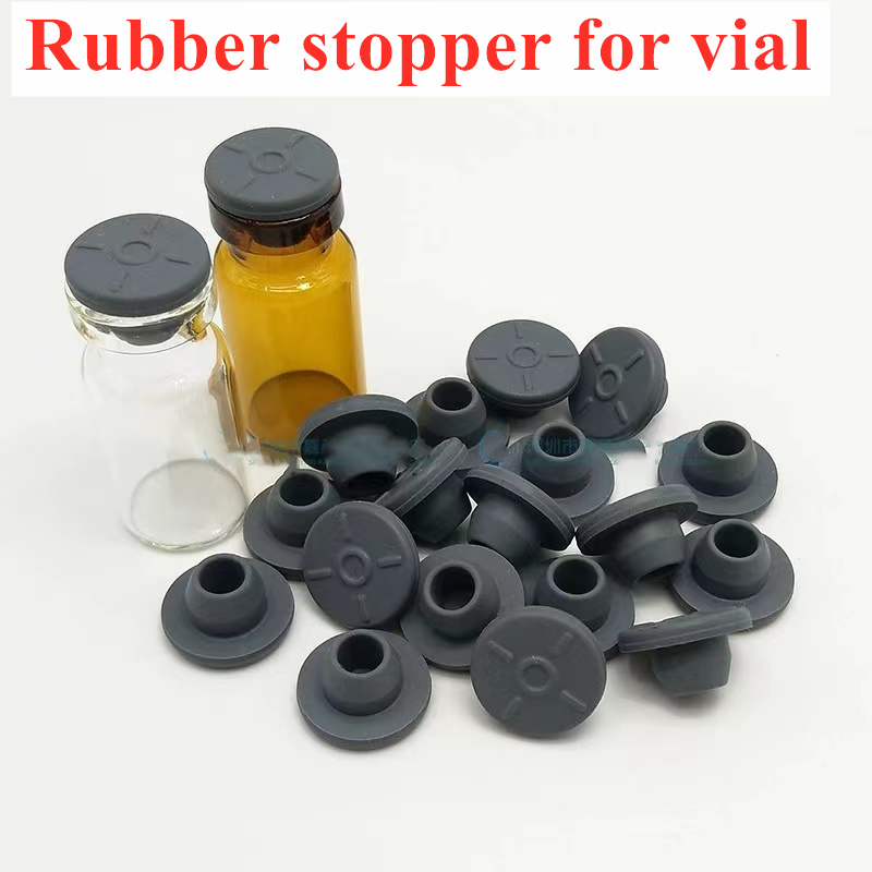 Hot Sale 13mm 20mm 28mm Glass Injection Vial Pharmaceutical Bromobutyl Rubber Stopper for Glass Vial
