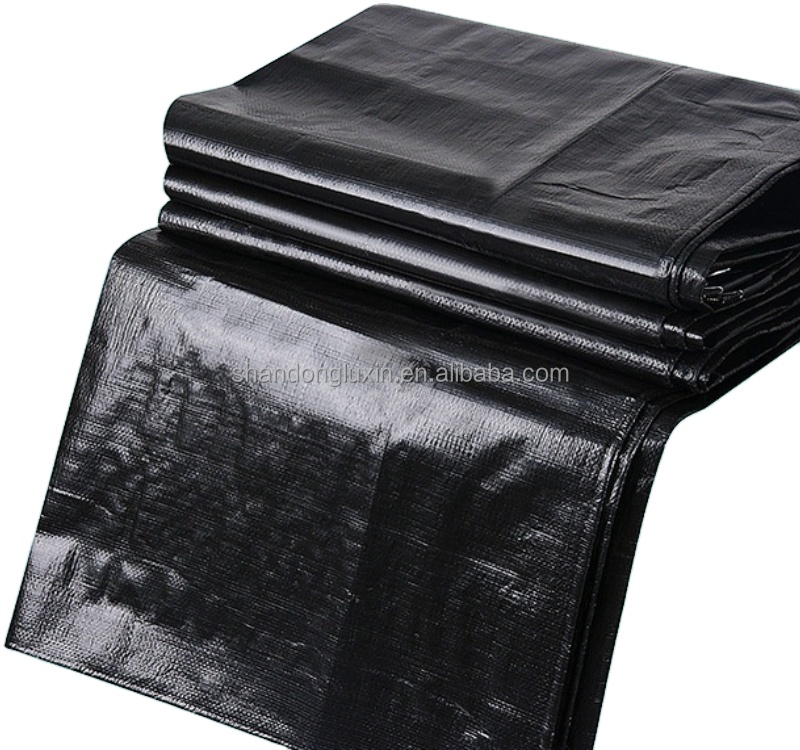 Water Resistant Plain Roof Cover PE Tarpaulin Perfect for Any Weather