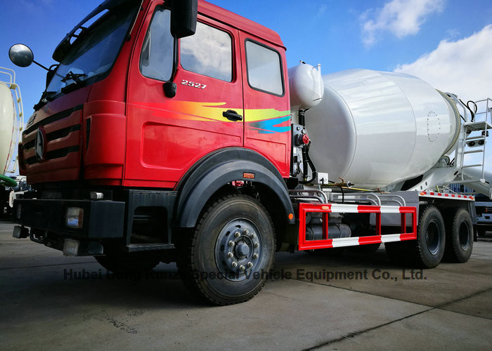 Beiben 2534 RHD / LHD Concrete Mixer Truck EURO 3/5 Heavy Duty 10-12m3