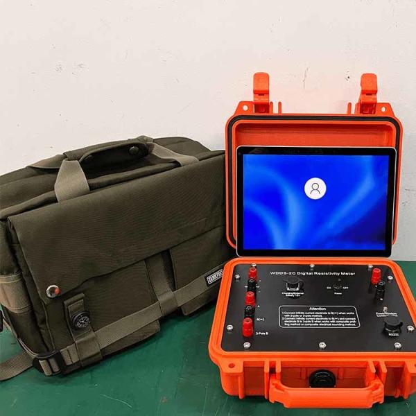 Quality Underground Geophysical Resistivity Meter Gold Finder Water Detect for sale