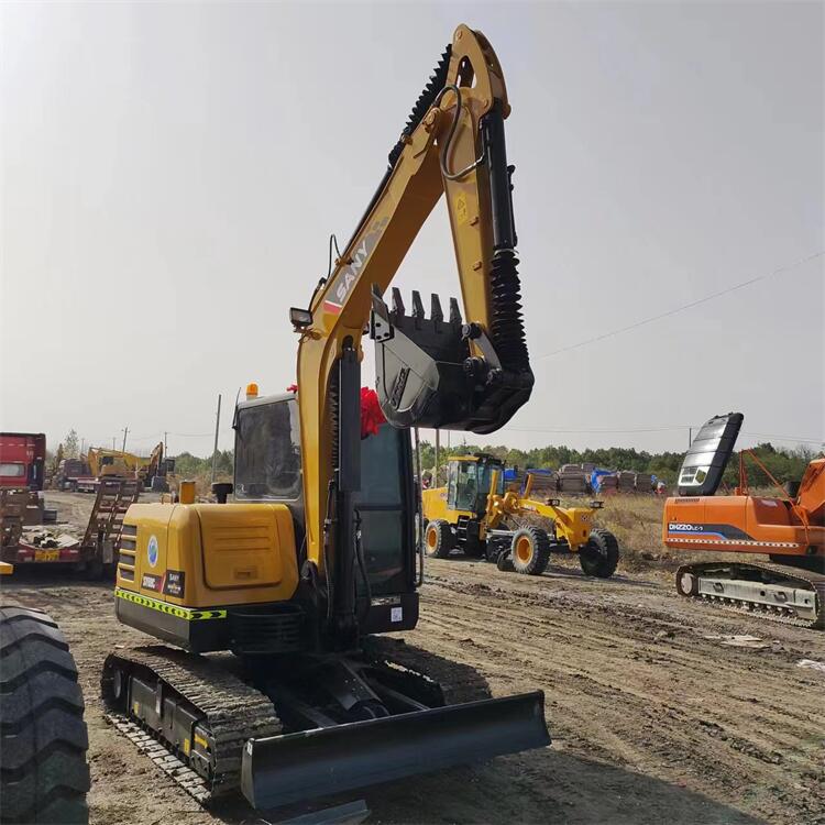 Sany SY60C Digger 6 Tons Used Excavator for Construction Machinery within Year 2023