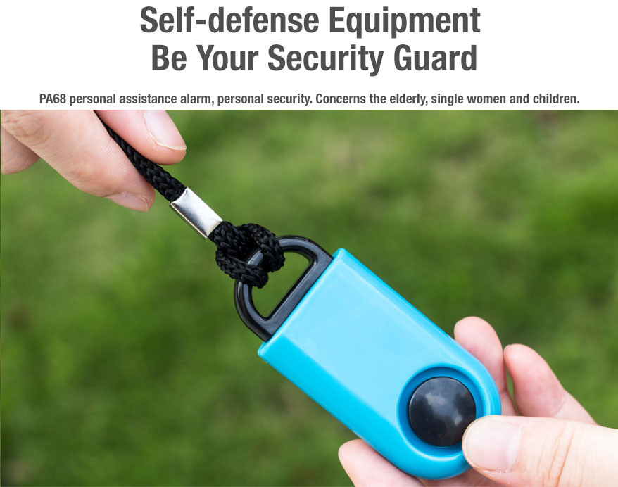 wholesale latest 130DB emergency alert personal panic spot alarm lady security alarm