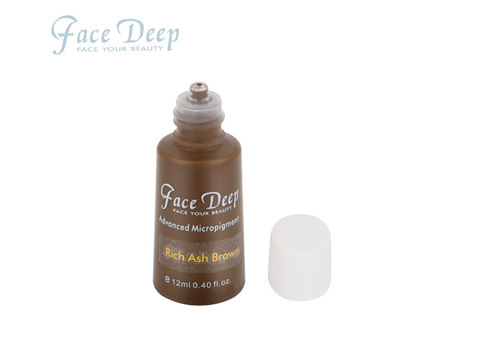 Rich Ash Brown Semi Permanent Makeup Pigments For Microblading and Shading