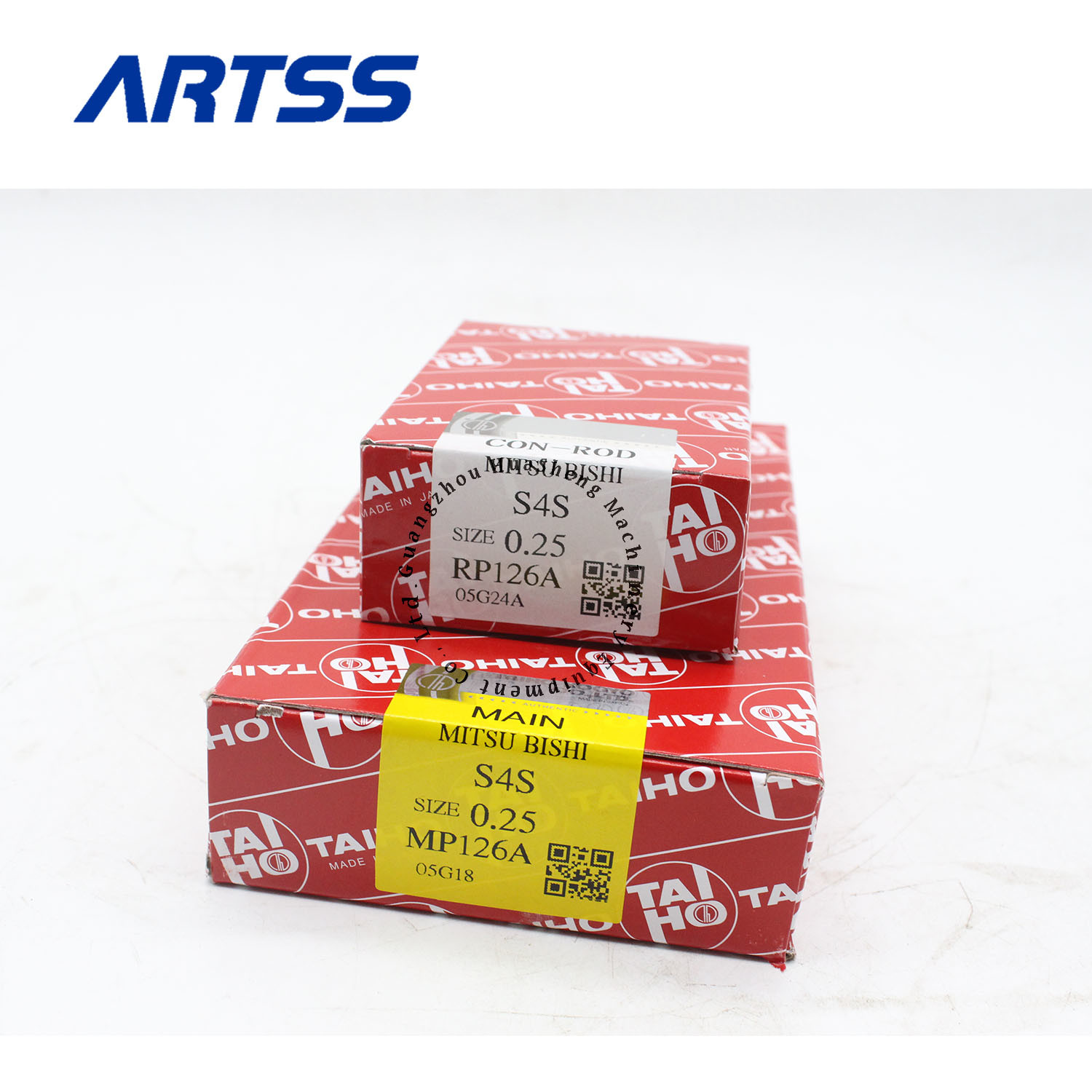 Diesel Engine DAIDO S4S Over Sizes Main & Con Rod Bearing +0.25 / 0.5 / 0.75 For Excavator Spare Parts