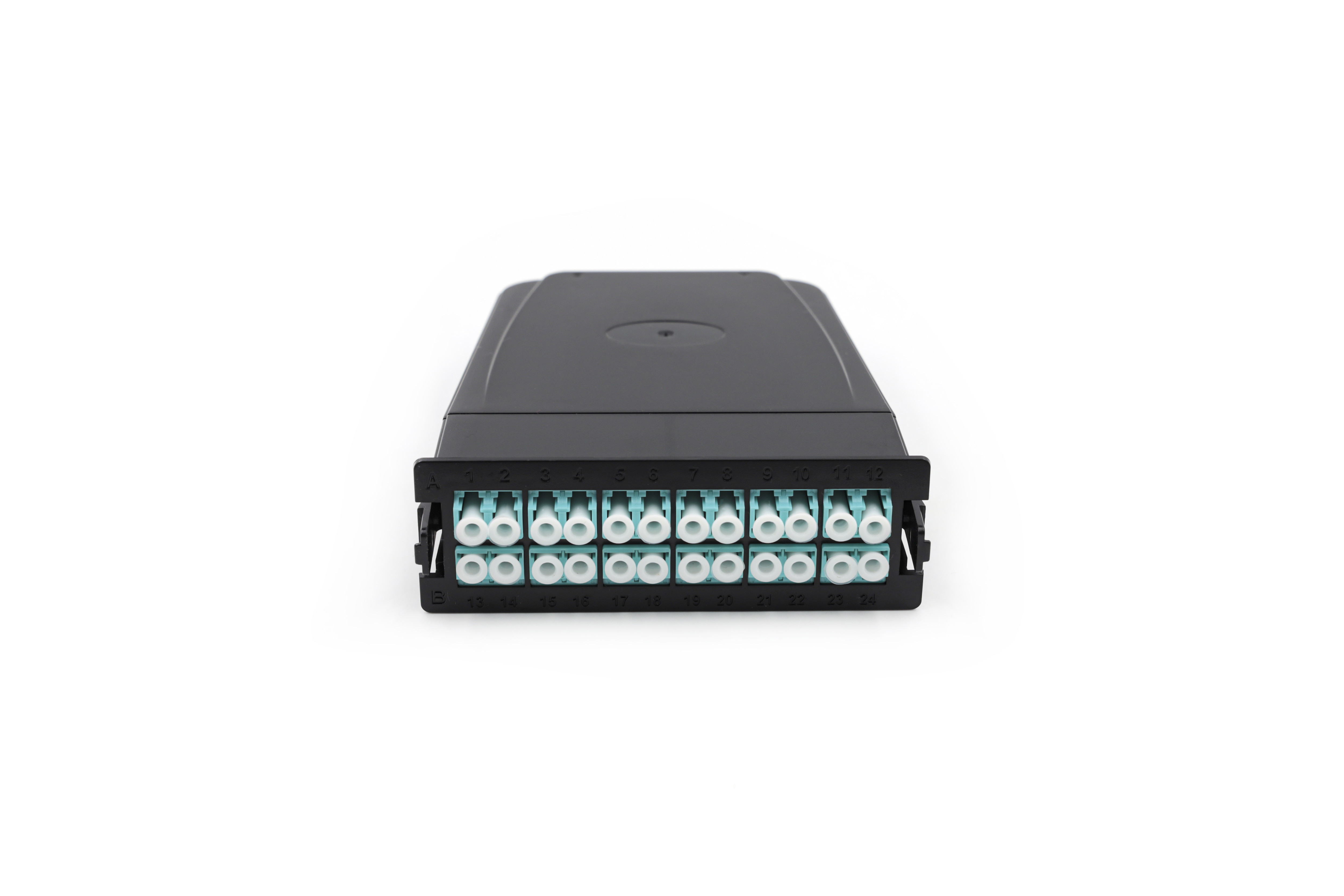 19" 1U 48Port 96 Cores LC Fiber Optic Patch Panel Cabinet For Data Center