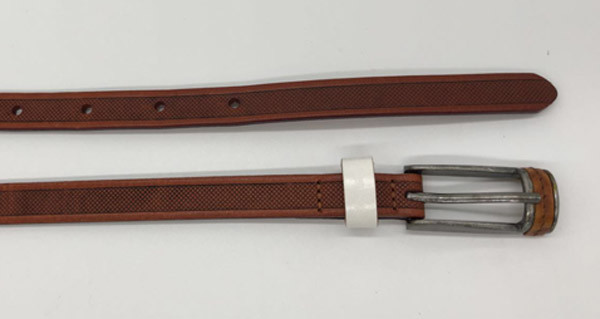 Silk Printing Women'S Fashion Leather Belts 1.3cm Width 95 - 125cm Length