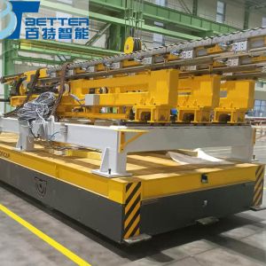 Agv Automated Rail Handling Vehicle Steel Products Transfer Cart