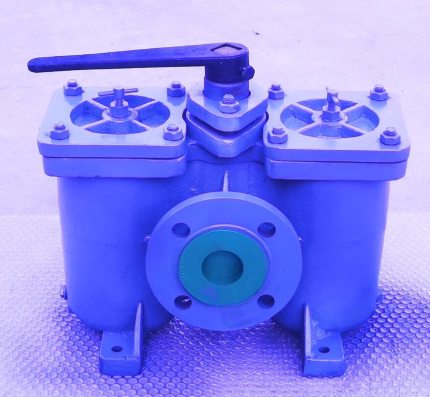 DUPLEX STRAINER MODEL:A50-0.75/0.26 CB/T425-94 FOR LUBE OIL PUMP SUCTION FILTER