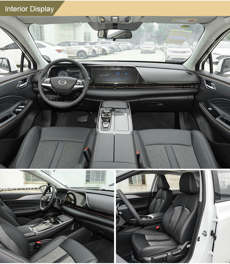 130km/h Pure Electric Car GAC AION S EV Car with Iron Phosphate-Lithium Power Battery and 4-Door 5-Seat Body Structure