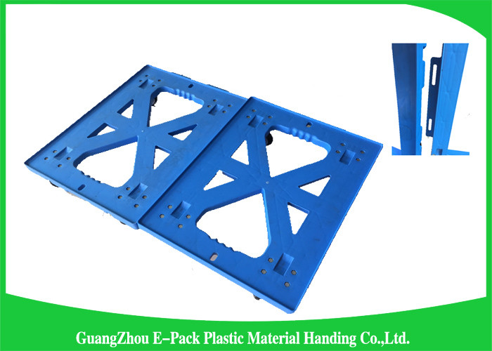 Stackable Plastic Moving Dolly Platform Cart Transport Long Service Life