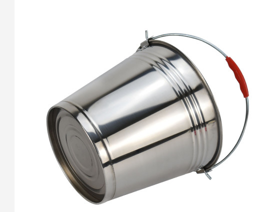 20L Stainless Steel Wine Container Portable Wine Juice Pails With Handle