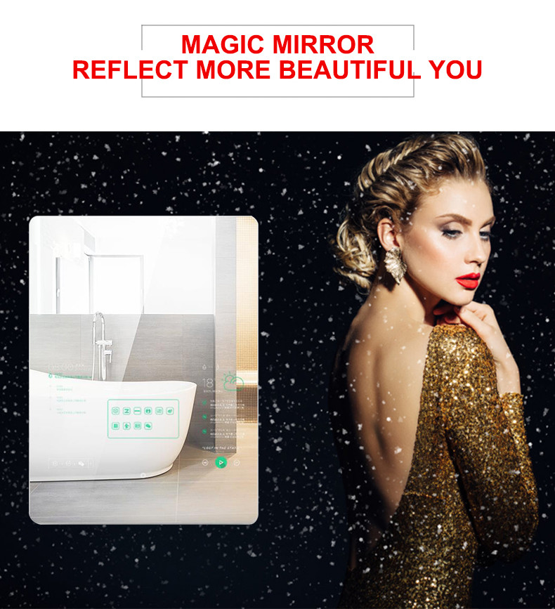 Hot Sale Magic Mirror Photobooth Bathroom Smart Mirror