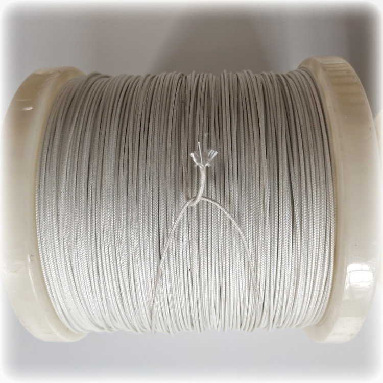 1.1mm Fiberglass Insulated NiCr80 / 20 Electrical Heating Wire 0.5mm OD