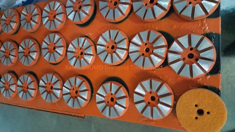 3 Inch Concert Grinding Disc Arrow Segment Soft / Medium / Hard Bond