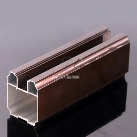 Rose Gold Wardrobe Aluminium Profile Insect Prevention High Temperature