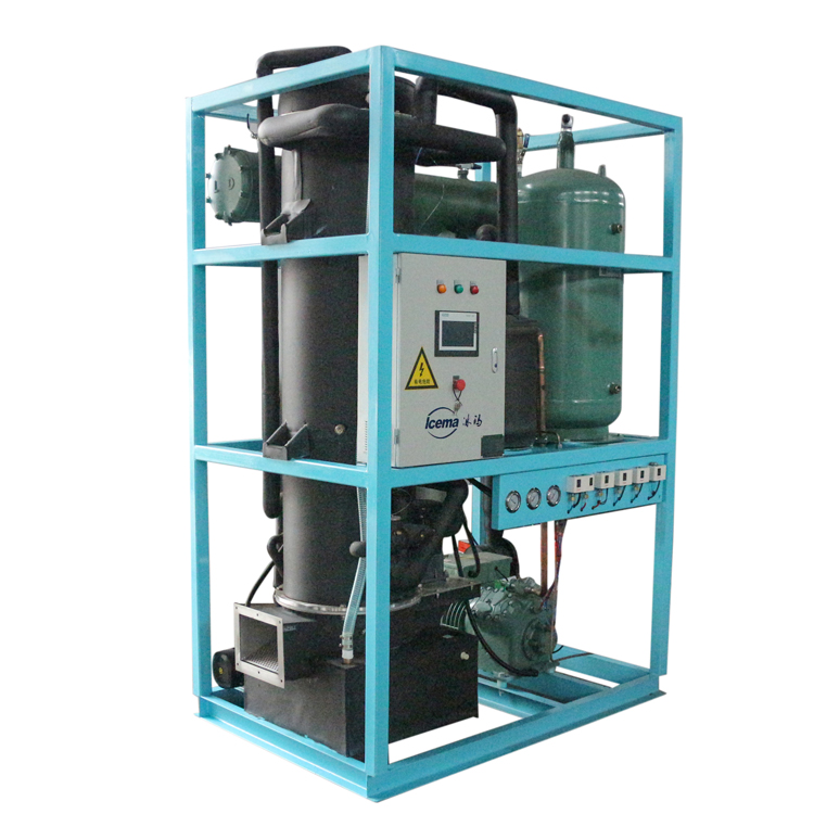 15 Tons/24H Commercial Tube Ice Making Machine Stainless Steel
