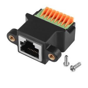 RJ45 Protocol To 8Pin Core Quick-connect Terminal Without Welding Female 8P8C