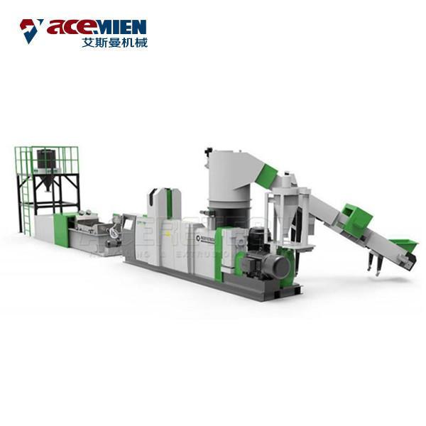 Single Stage Plastic Granulator Machine PP PE LDPE LLDPE PS ABS Waste Pelletizin