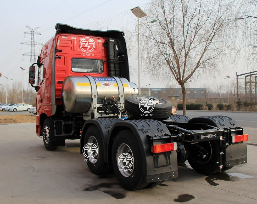 Dongfeng 500HP 6*4 Heavy Duty Tractor Trailer Truck with Mini Diesel/CNG/LNG Engine