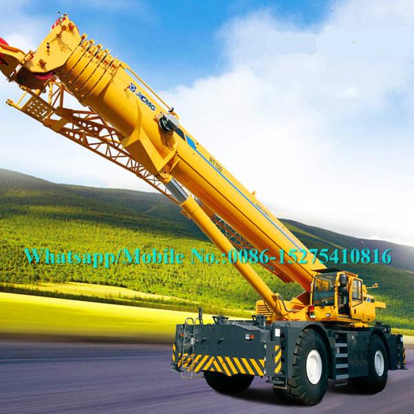 High End 4x4 Mobile Boom Truck Crane For Oil Field / Mine Construction Sites