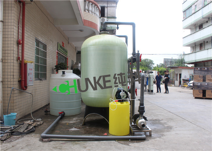 Automatic Control Brackish Water Treatment Plant 1000 Litre Per Hour FRP Material