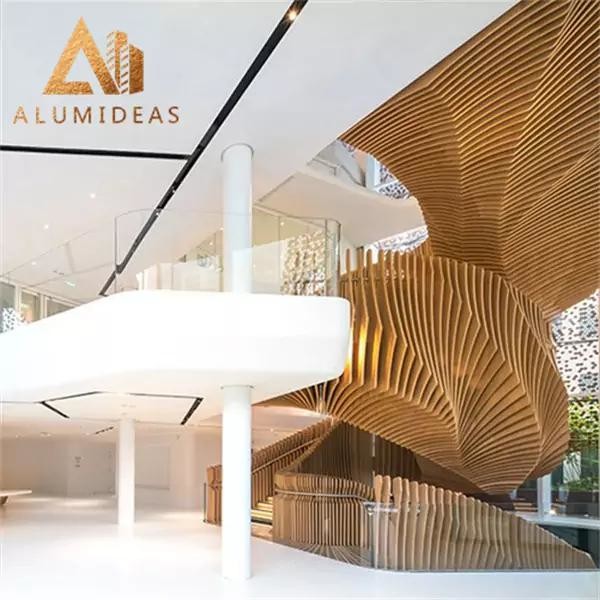 Aluminium ceilings