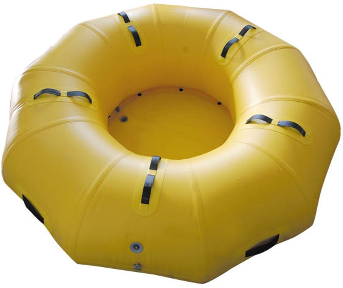 Mixed Colors Inflatable River Raft 300cm PVC Pontoon Drift Boats For Kids Fun