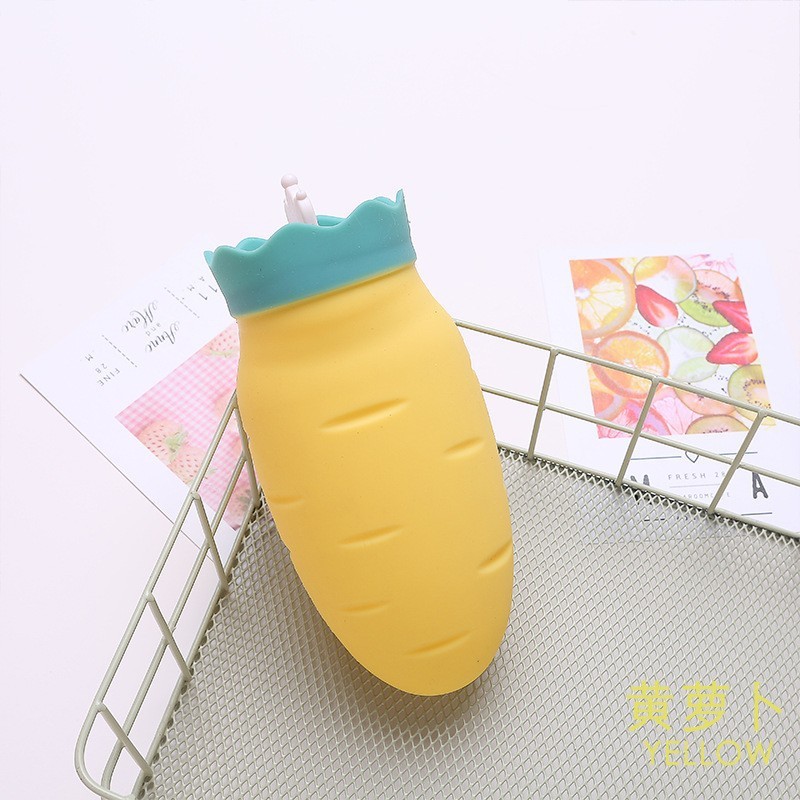 1 Liter Soft Silicone Hot Water Bag For Winter Cold Therapy Hot Compress Pain Relief From Headache Cramps Arthritis Back