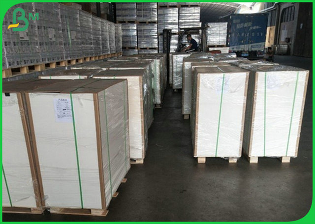 90% Whiteness 300gsm 350gsm One Side Coated FBB Paper Sheet For Offset Printing 