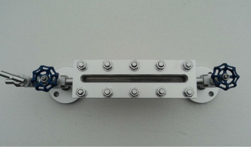 Boiler Water Level Gauge Stainless Steel Side Mount Glass Level Gauge