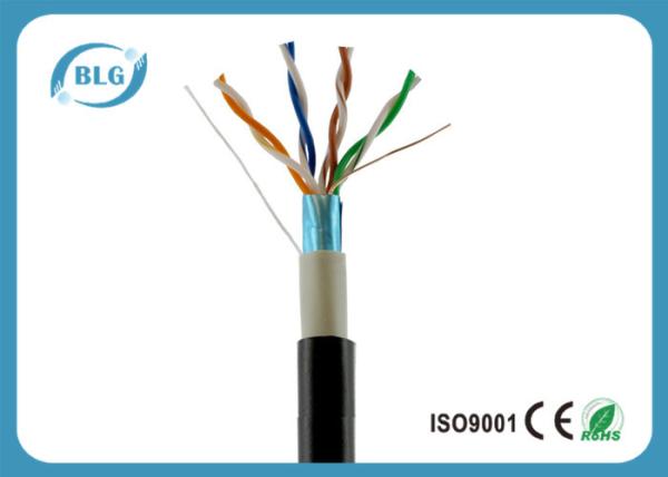 Dual Jacket Cat5e Outdoor Waterproof Ethernet Cable Weatherproof Full Copper
