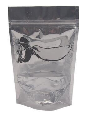 Customized printing aluminium foil k stand up plastic food bag with zipper for Vegetables Packing