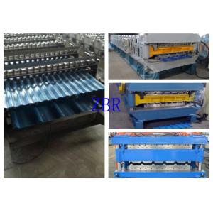 15-30 M / Min Double Layer Roll Forming Machine 12-16 Mpa Adjustable Hydraulic