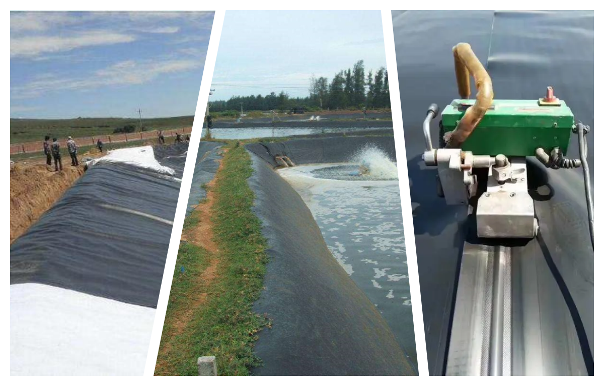 Outdoor Double Smooth Geomembrane for Fish Pond Liner and Landfill Sites Directly Sold