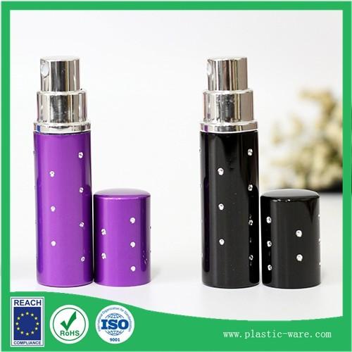 5 ml diamond point electrochemical aluminum tube spray perfume perfume bottles