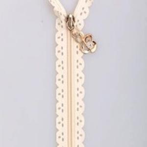 Nylon Fancy Zipper with High Durability Decorative Design and Customizable Performance for Fashion and Bags