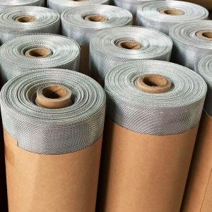 China Black Coated Aluminium Window Screen With 0.24mm Wire Diameter on sale