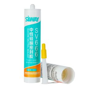 China Fire Resistant Neutral Cure Silicone Sealant Single Component For Aluminum Alloy on sale