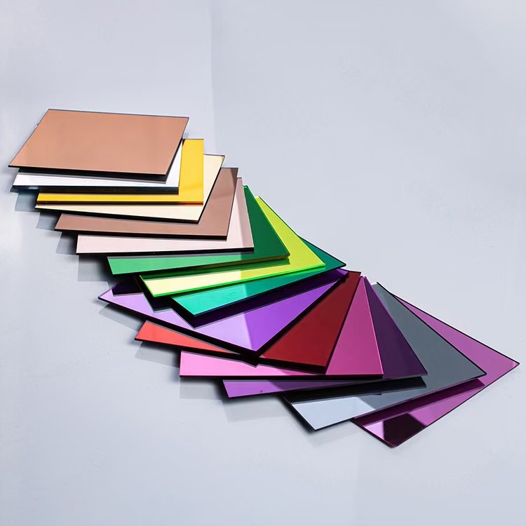 1220x2440 Large Acrylic Mirror Sheet Smoked Mirror Panels Mirror Sheets Home Depot