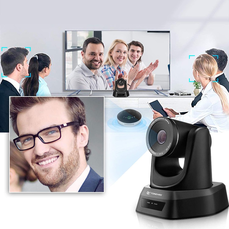 USB HD 1080P Video Conference PTZ Camera 3X Optica Zoom