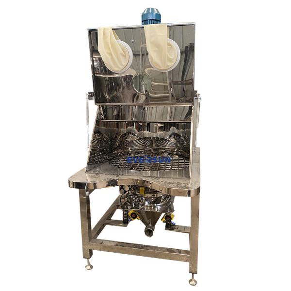 Multi-Functional Bag Discharge System Bag Emptying Station For Paint Powder