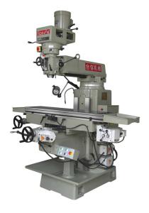 X Y Z Axis Auto Feed Turret Vertical Milling Machine Long Term Lifespan Spindle
